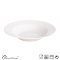 Ensemble de dîner en porcelaine super blanc à 20PCS